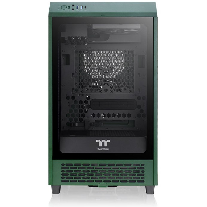 Kasë Mini Thermaltake The Tower 200 TG – Gjelbër - Figura 2