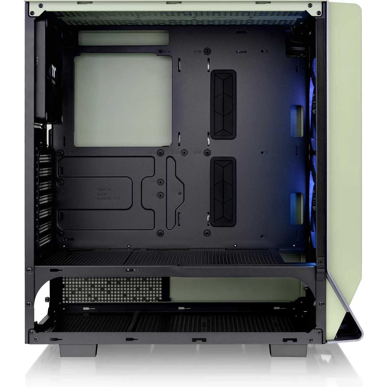 Kasë Midi Thermaltake Ceres 300 TG ARGB – Gjelbër - Figura 4
