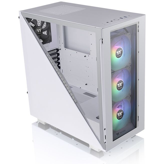 Kasë Midi Thermaltake Divider 300 TG ARGB – Bardhë - Figura 5