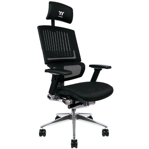 Karrige Ergonomike Gaming Thermaltake CYBERCHAIR E500 / Madhësi Comfort / Mbështetje 4D - Zezë - Figura 3