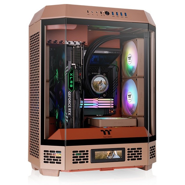 Kasë Thermaltake The Tower 600 TG – Bezhë - Figura 2