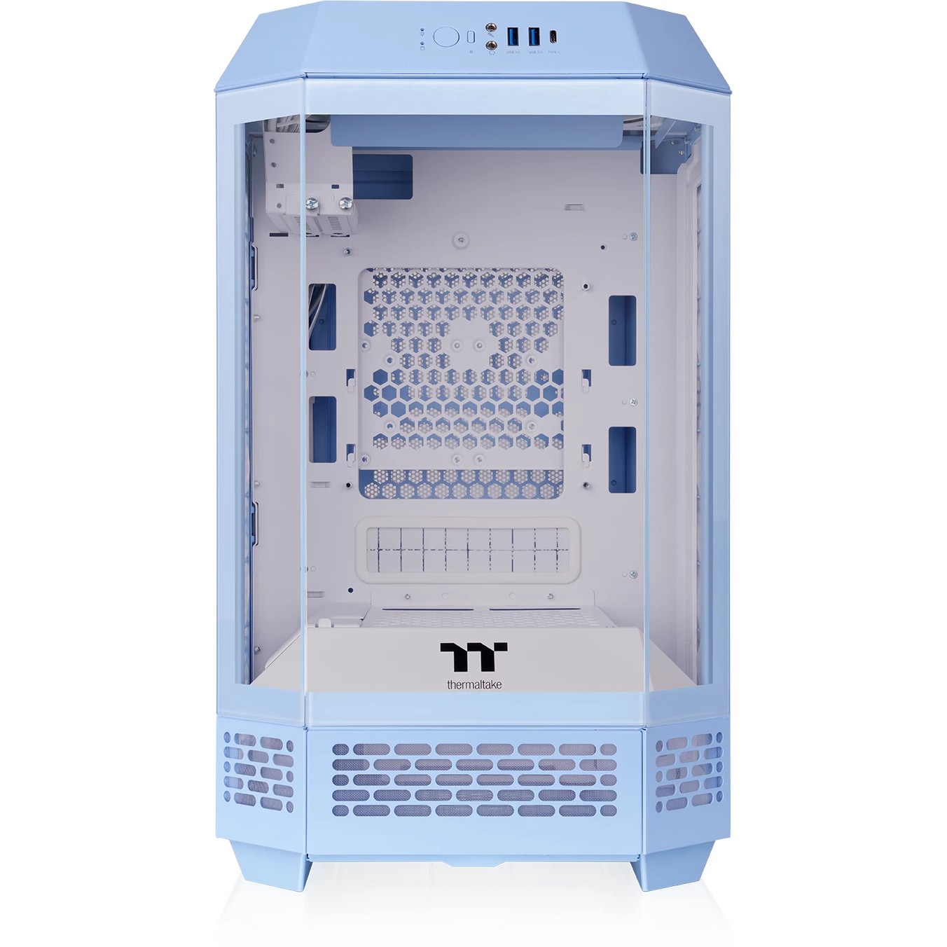 Kasë Thermaltake The Tower 250 TG – Blu e hapur - Figura 2