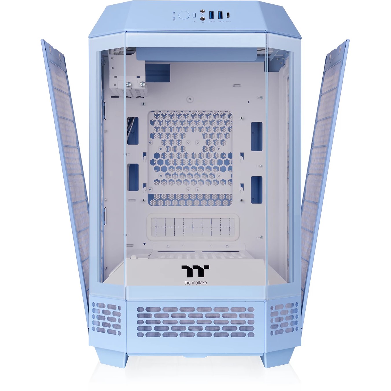 Kasë Thermaltake The Tower 250 TG – Blu e hapur - Figura 3