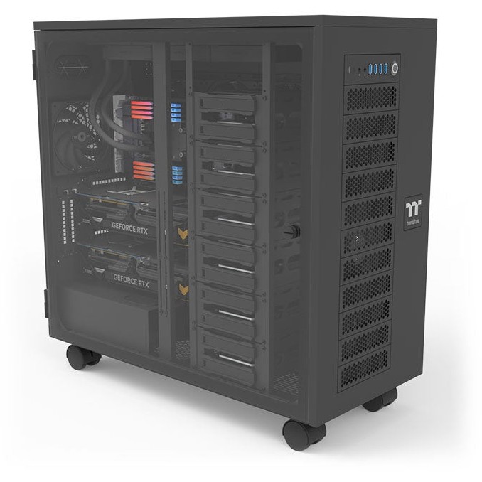Kasë Big Thermaltake AX700 TG - Zezë - Figura 2