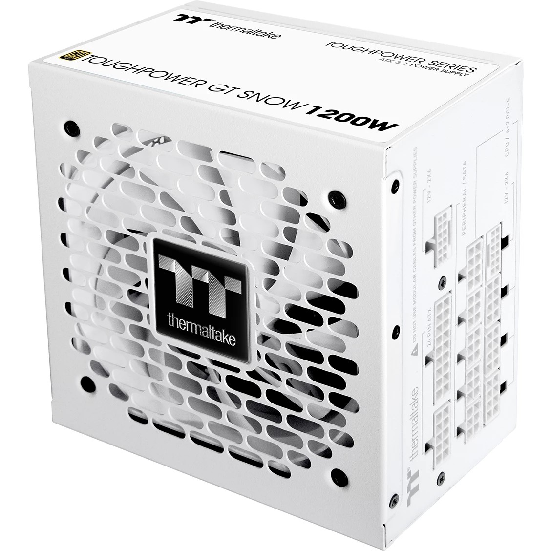 Furnizues Energjie (PSU) 1200W Thermaltake Toughpower GT 1200W Snow ATX3.1 80+G Bardhë - Figura 2
