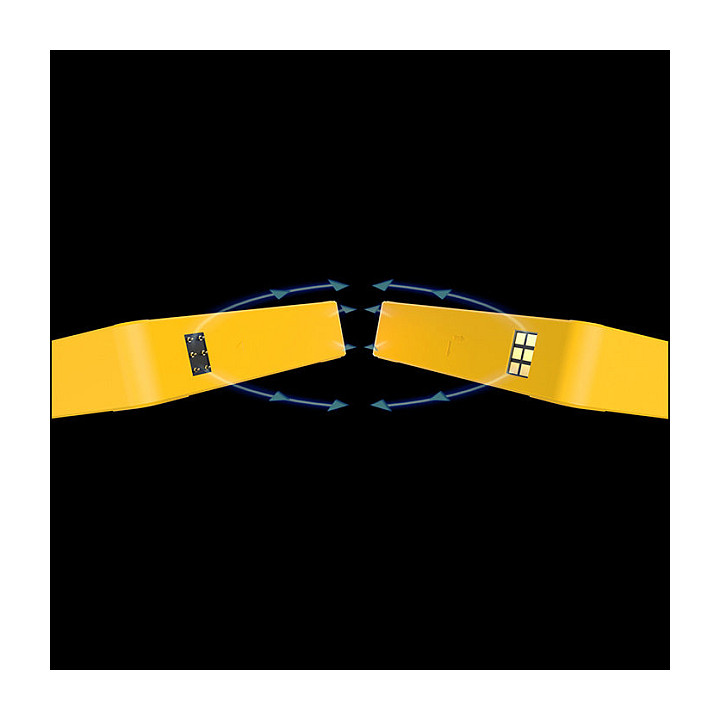 Ftohës për Kasë Thermaltake CT140 EX / ARGB Sync / 3-Pack / 140mm - Verdhë - Figura 3
