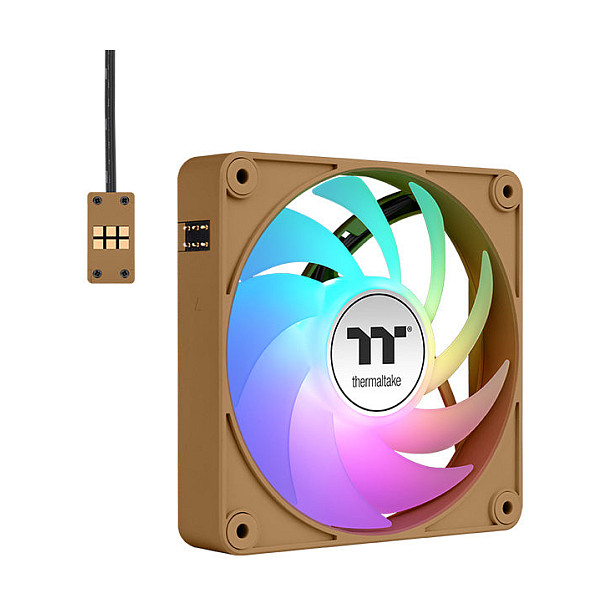 Ftohës për Kasë Thermaltake CT140 EX / ARGB Sync / 3-Pack / 140mm - Kafe