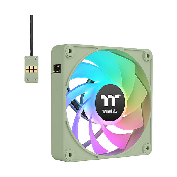 Ftohës për Kasë Thermaltake CT120 EX Reverse / ARGB Sync / 3-Pack / 120mm - Gjelbër