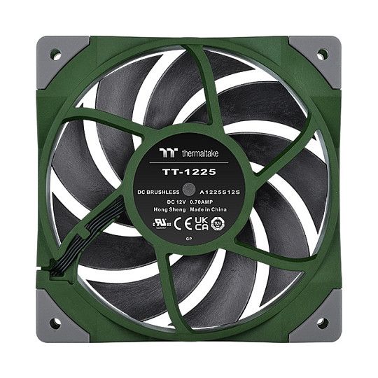 Ftohës për Kasë Thermaltake / TOUGHFAN 12 / 1Pack / 120mm – Gjelbër / Gri - Figura 2