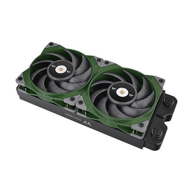 Ftohës për Kasë Thermaltake / TOUGHFAN 12 / 1Pack / 120mm – Gjelbër / Gri - Figura 3