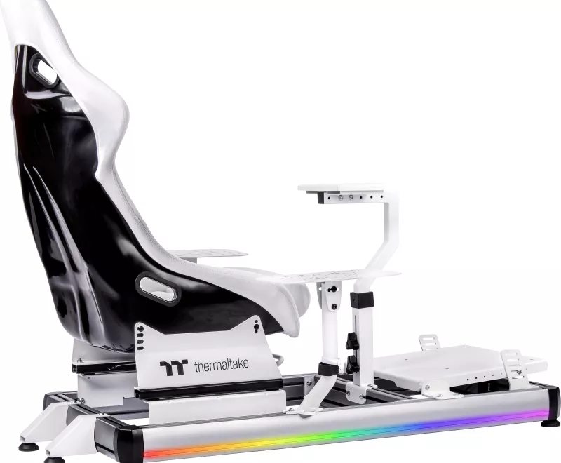 Karrige Gaming Thermaltake GF500 Flight Simulator Cockpit e bardhë - Figura 3