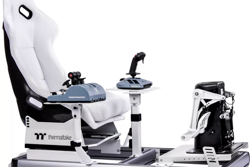 Karrige Gaming Thermaltake GF500 Flight Simulator Cockpit e bardhë - Figura 4