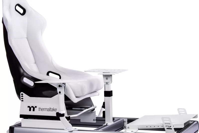 Karrige Gaming Thermaltake GF500 Flight Simulator Cockpit e bardhë