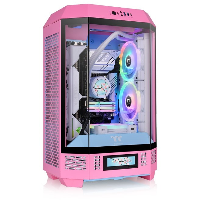 Kasë Thermaltake The Tower 300 - Rozë