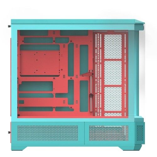 Kasë Midi Thermaltake View 600 TG - Mint/Kuqe - Figura 3