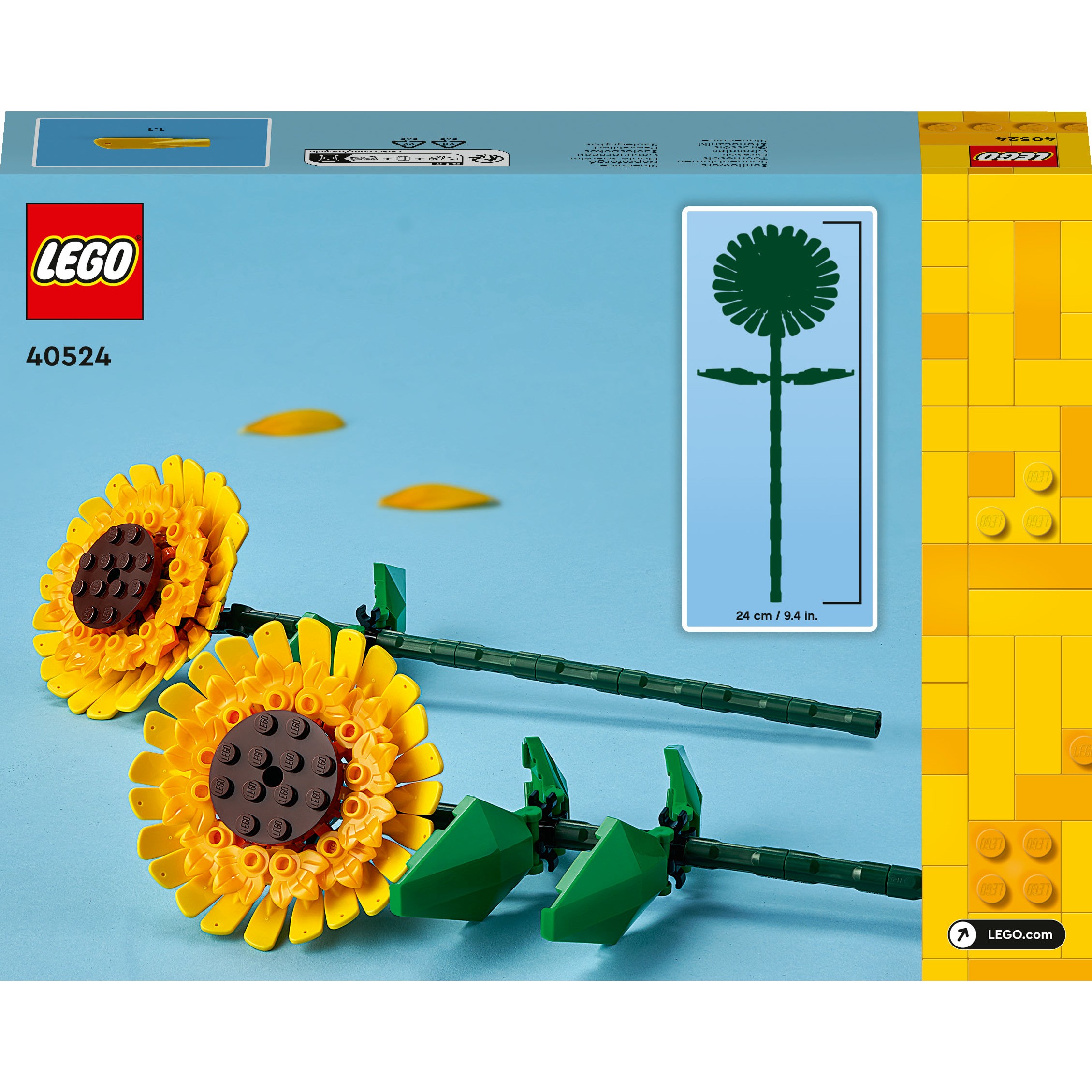 LEGO 40524 Botanicals Sunflowers - Figura 3