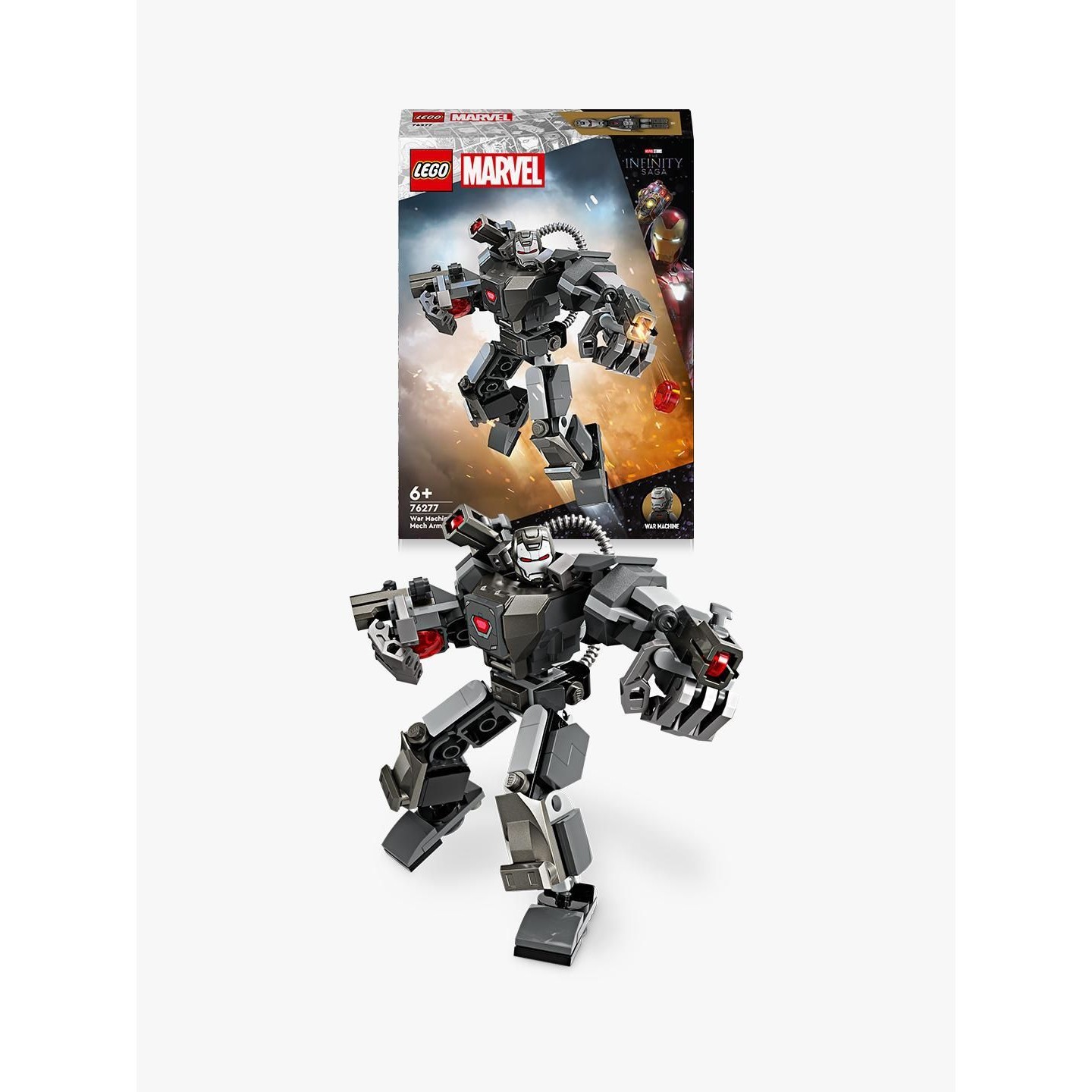 LEGO 76277 Marvel Super Heroes War Machine Mech - Figura 3