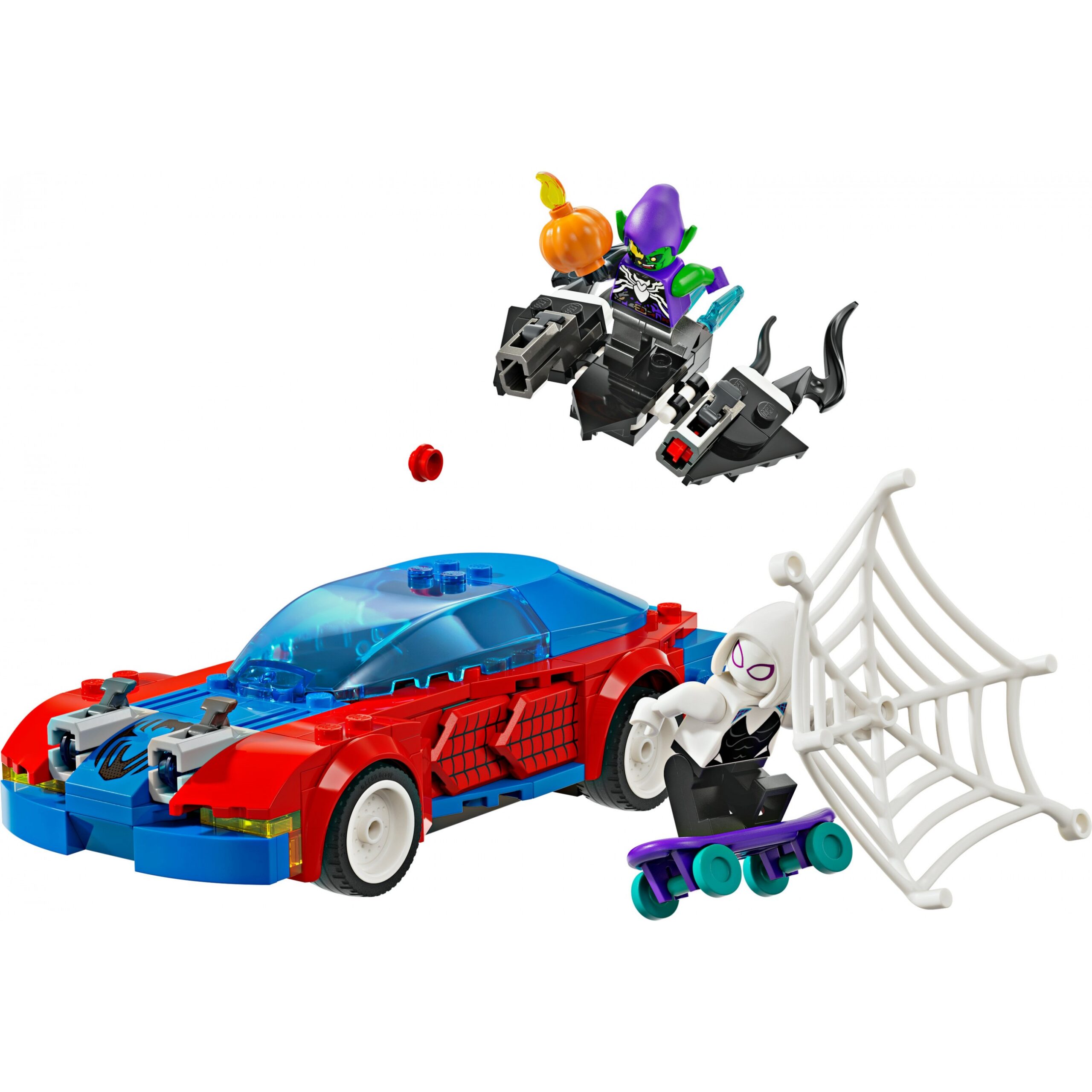 LEGO 76279 Marvel Super Heroes Spider-Man's Racing Car & Venom Green Goblin - Figura 2