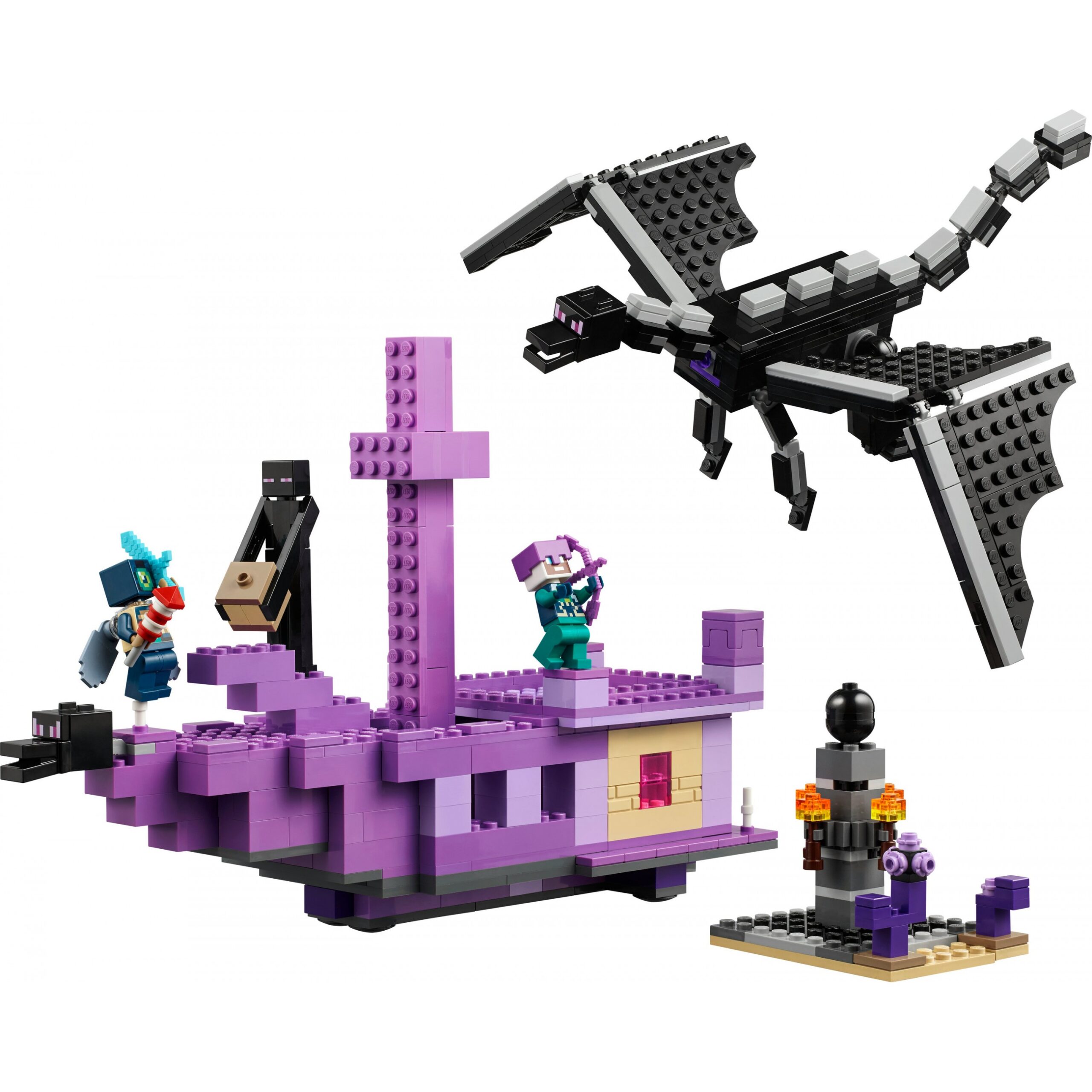 LEGO 21264 Minecraft: The Ender Dragon and the End Ship - Figura 2