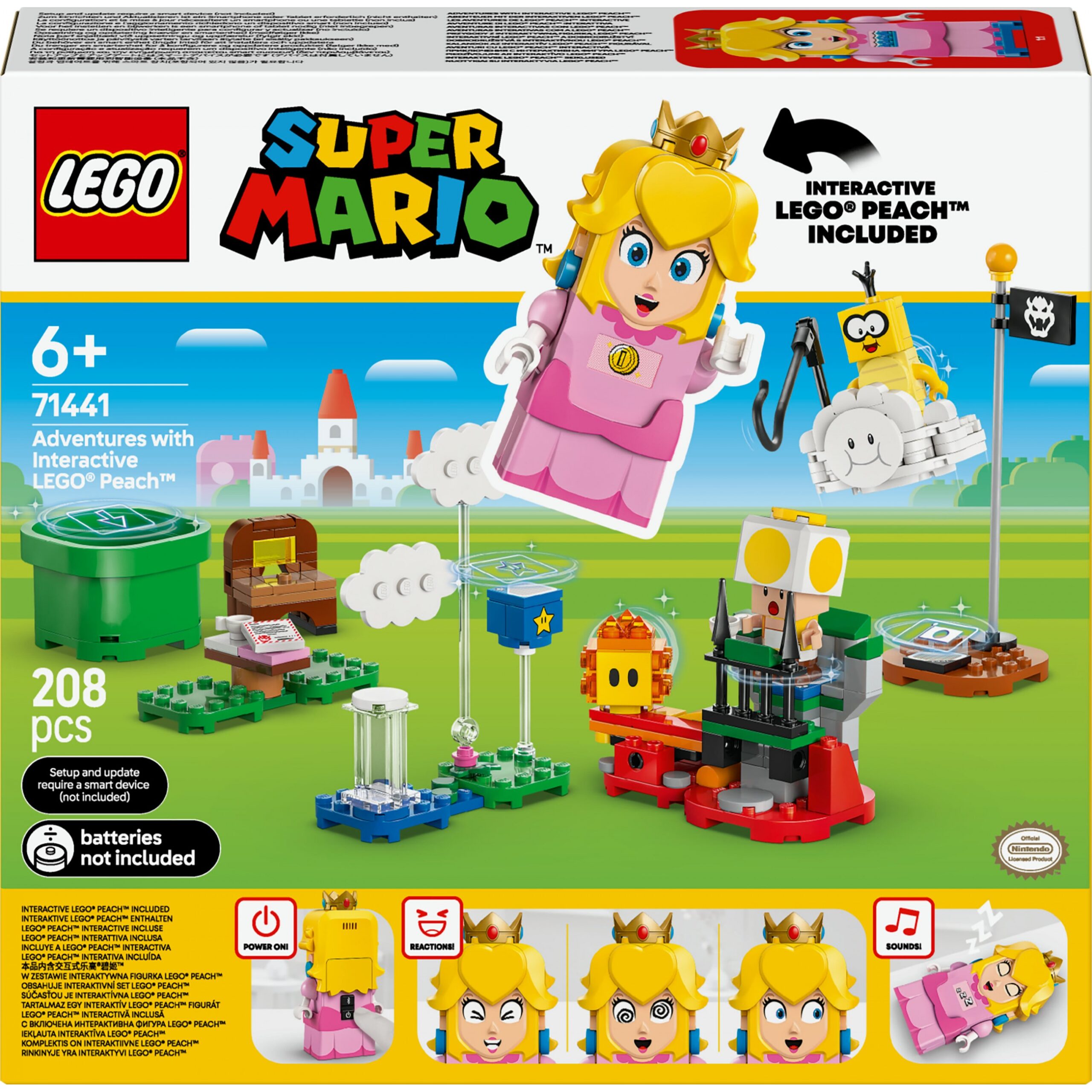 LEGO 71441 Super Mario Adventure with the Interactive LEGO Peach