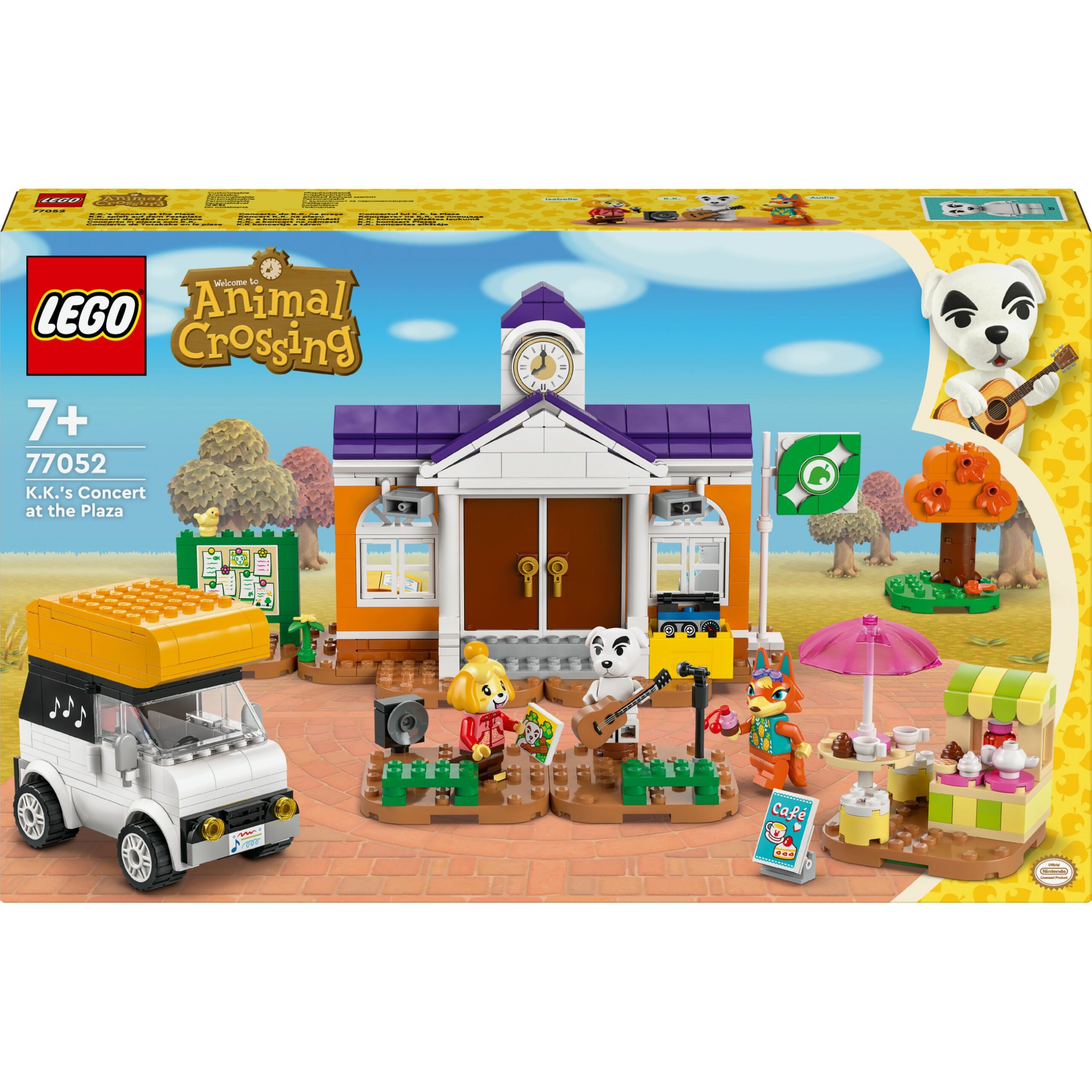 LEGO 77052 Animal Crossing K.K. Plays at the Festival Plaza