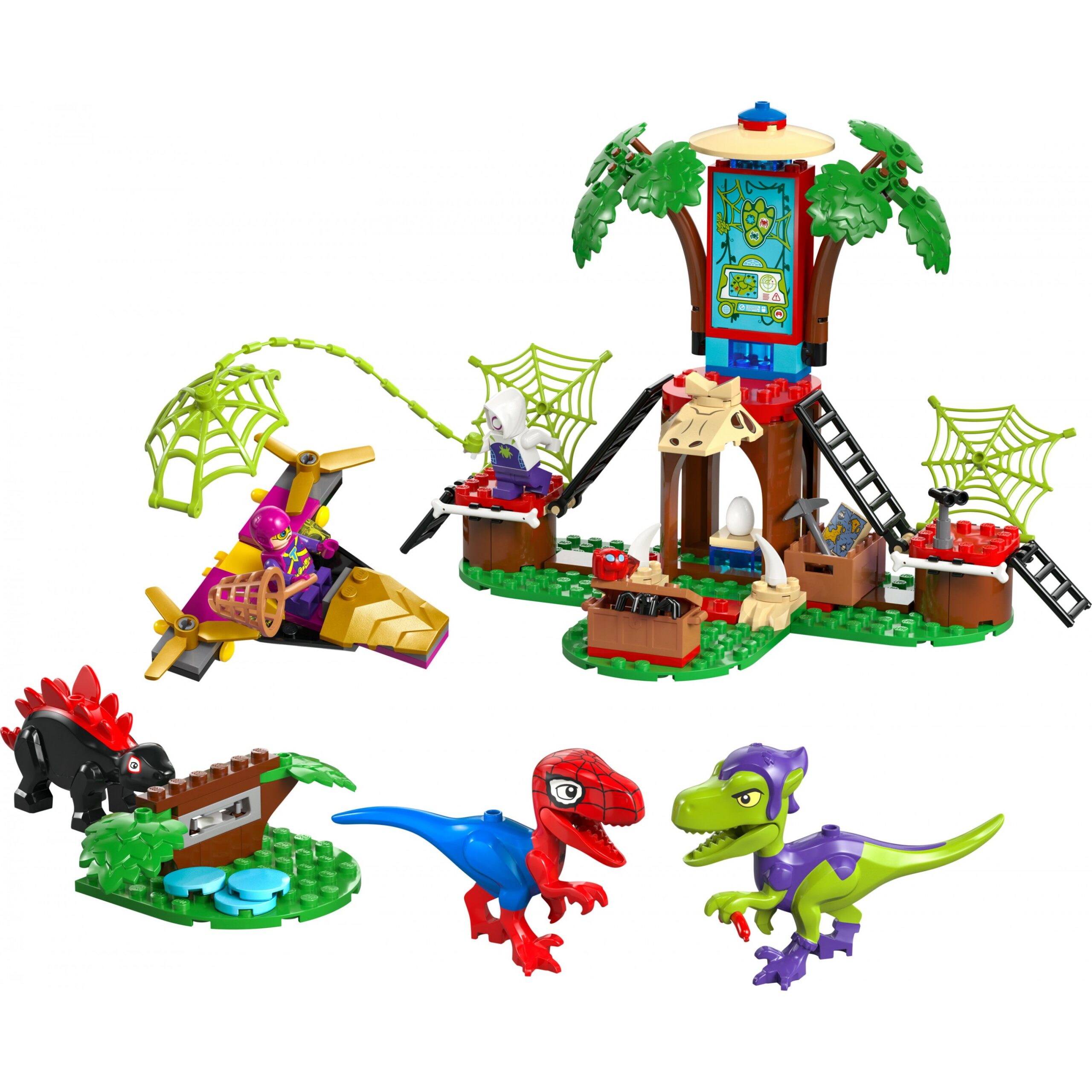 LEGO 11200 Marvel Spidey and His Super-Friends Showdown at the Treehouse: Spidey-Rex vs. Gobby-Raptor - Figura 2