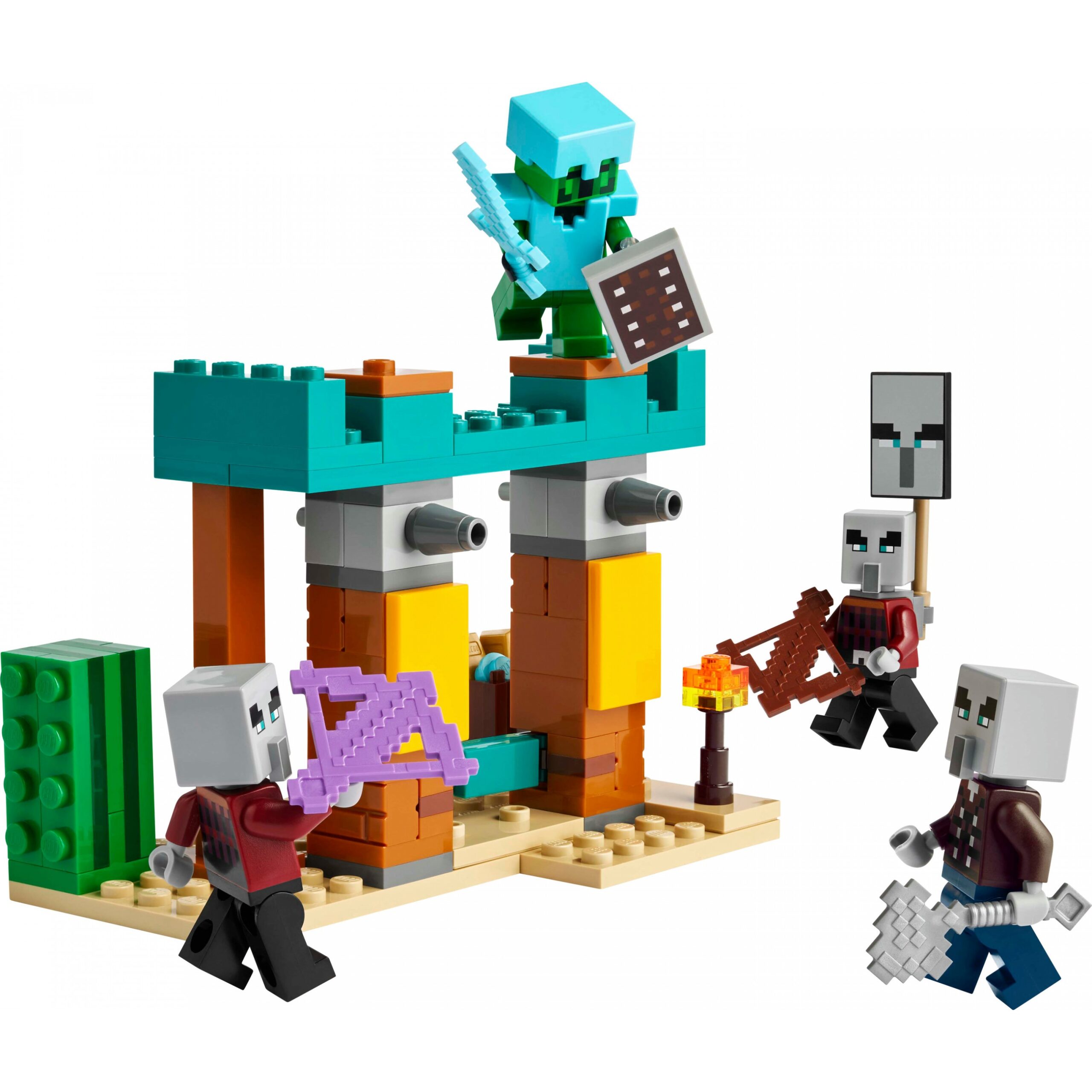 LEGO 21267 Minecraft The Illager Desert Patrol - Figura 2