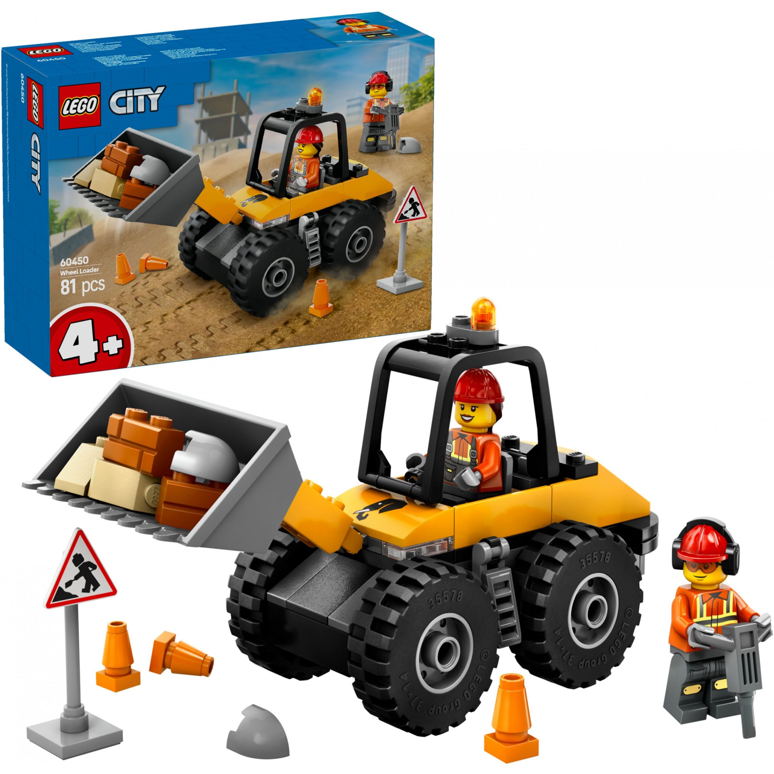 LEGO 60450 City Wheel Loader - Figura 3