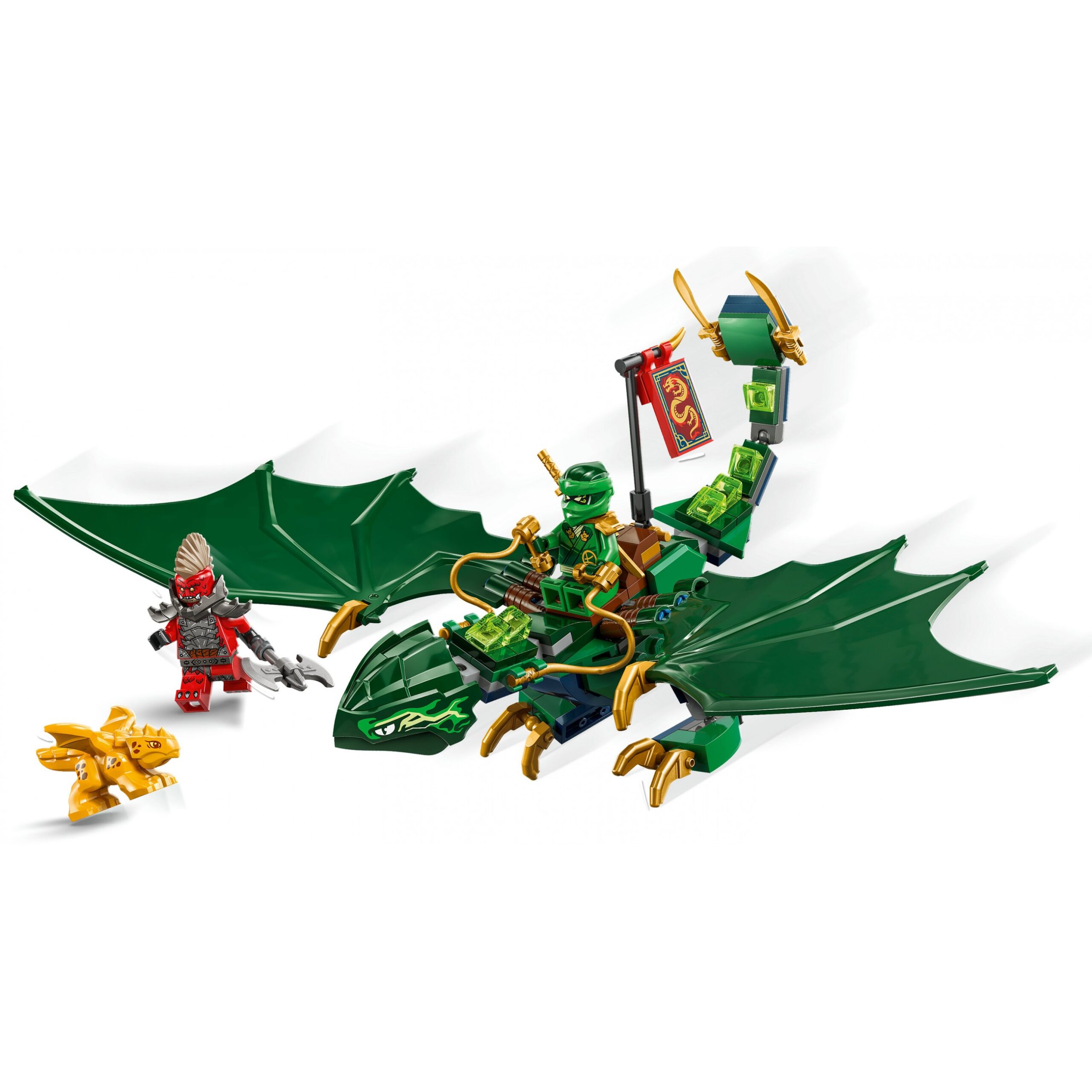 LEGO 71829 Ninjago Lloyd's Green Forest Dragon - Figura 4