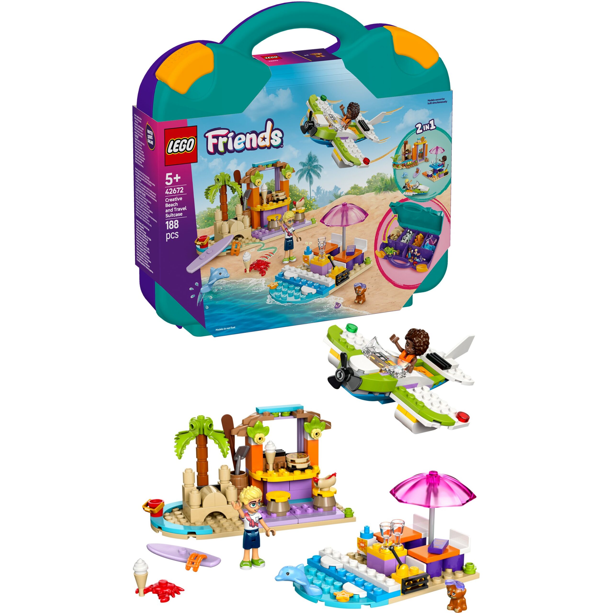 LEGO 42672 Friends Creative Travel Suitcase - Figura 3