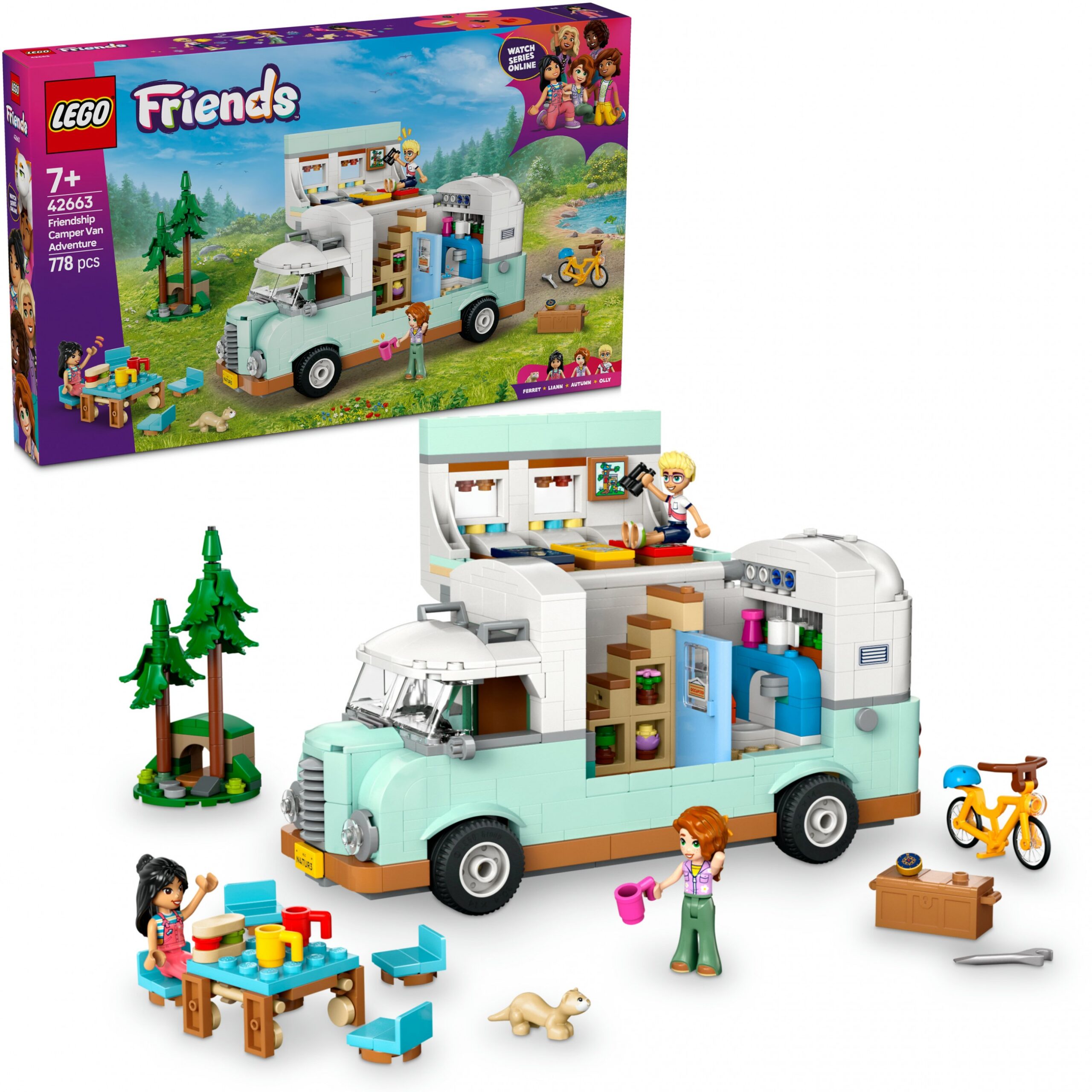 LEGO 42663 Friends Camper Van - Figura 3