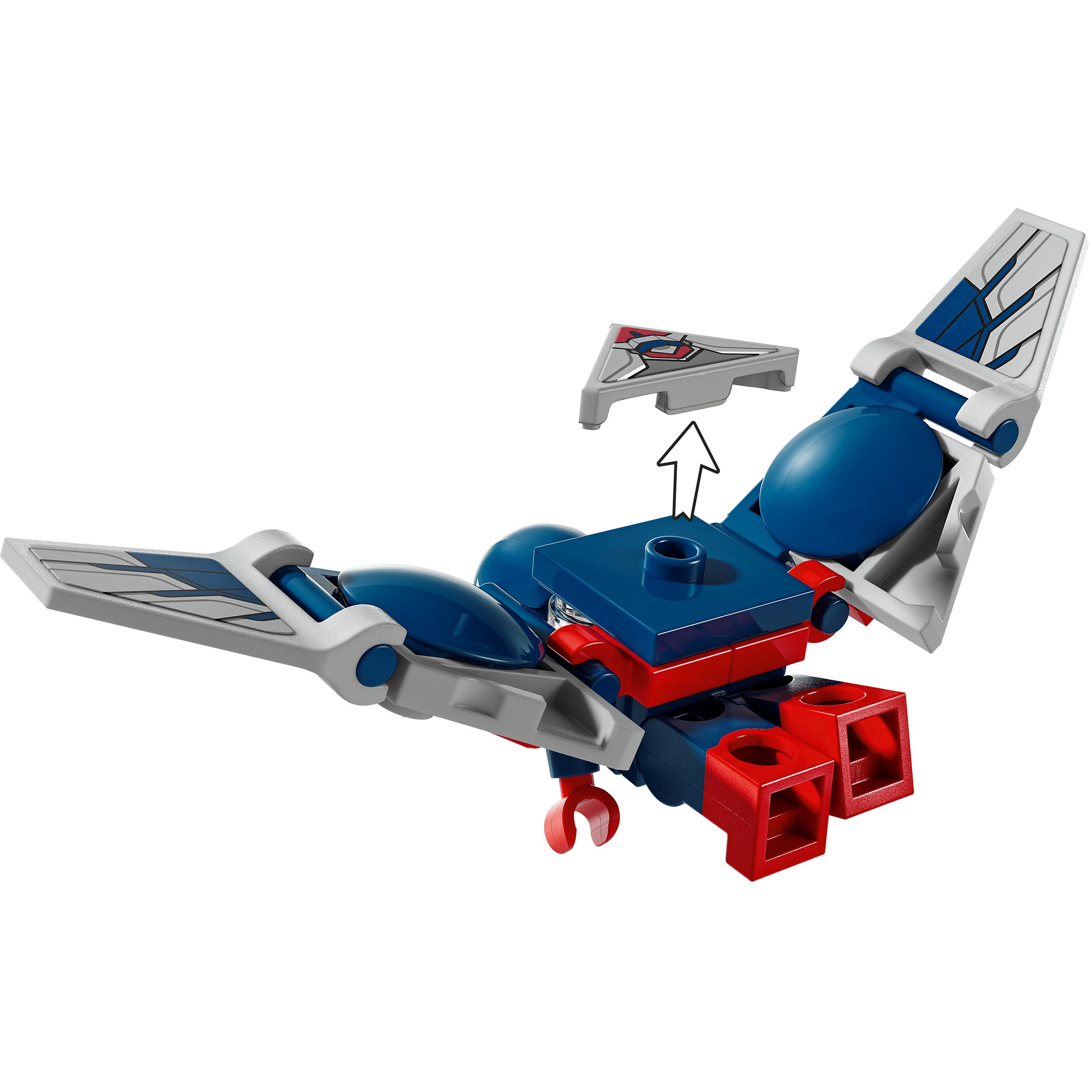 LEGO 76292 Marvel Super Heroes Showdown between Captain America and Red Hulk - Figura 5