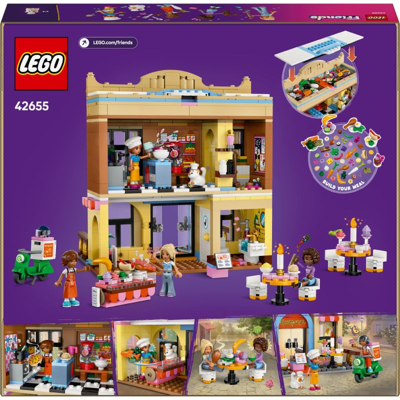 LEGO 42655 Friends Restaurant and Cooking School - Figura 3