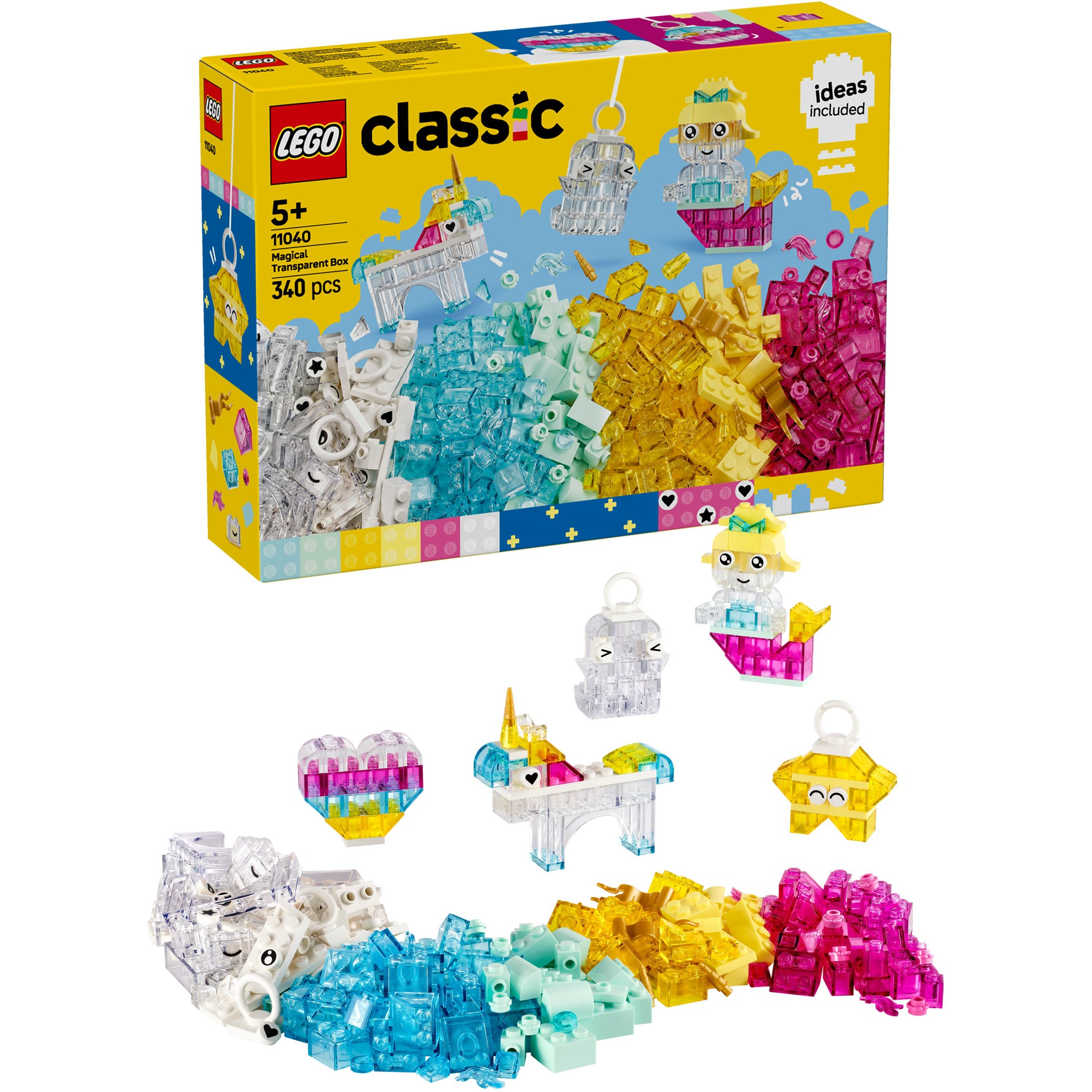 LEGO 11040 Classic Magic Box with Transparent Bricks - Figura 3