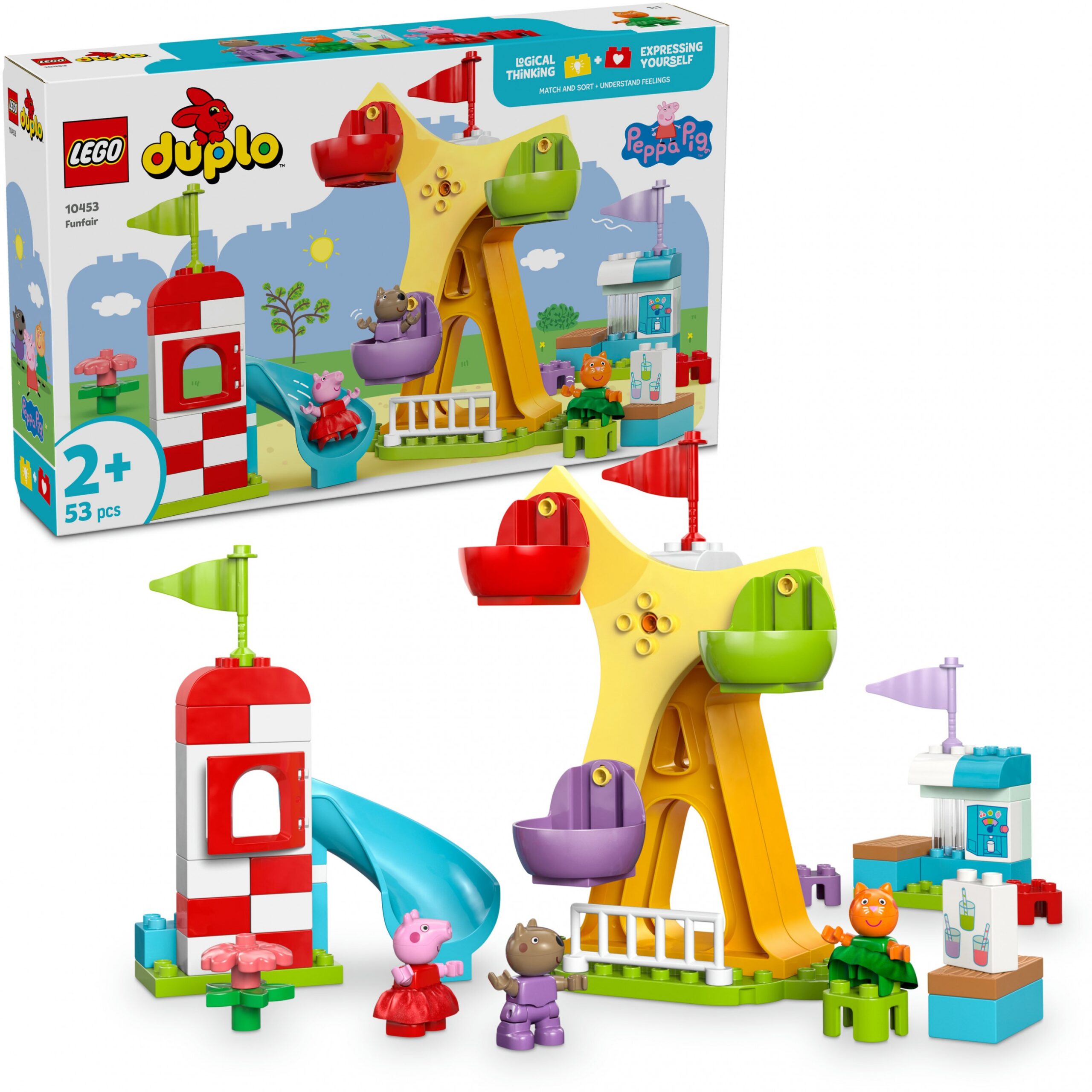 LEGO 10453 DUPLO Peppa Pig Funfair - Figura 3