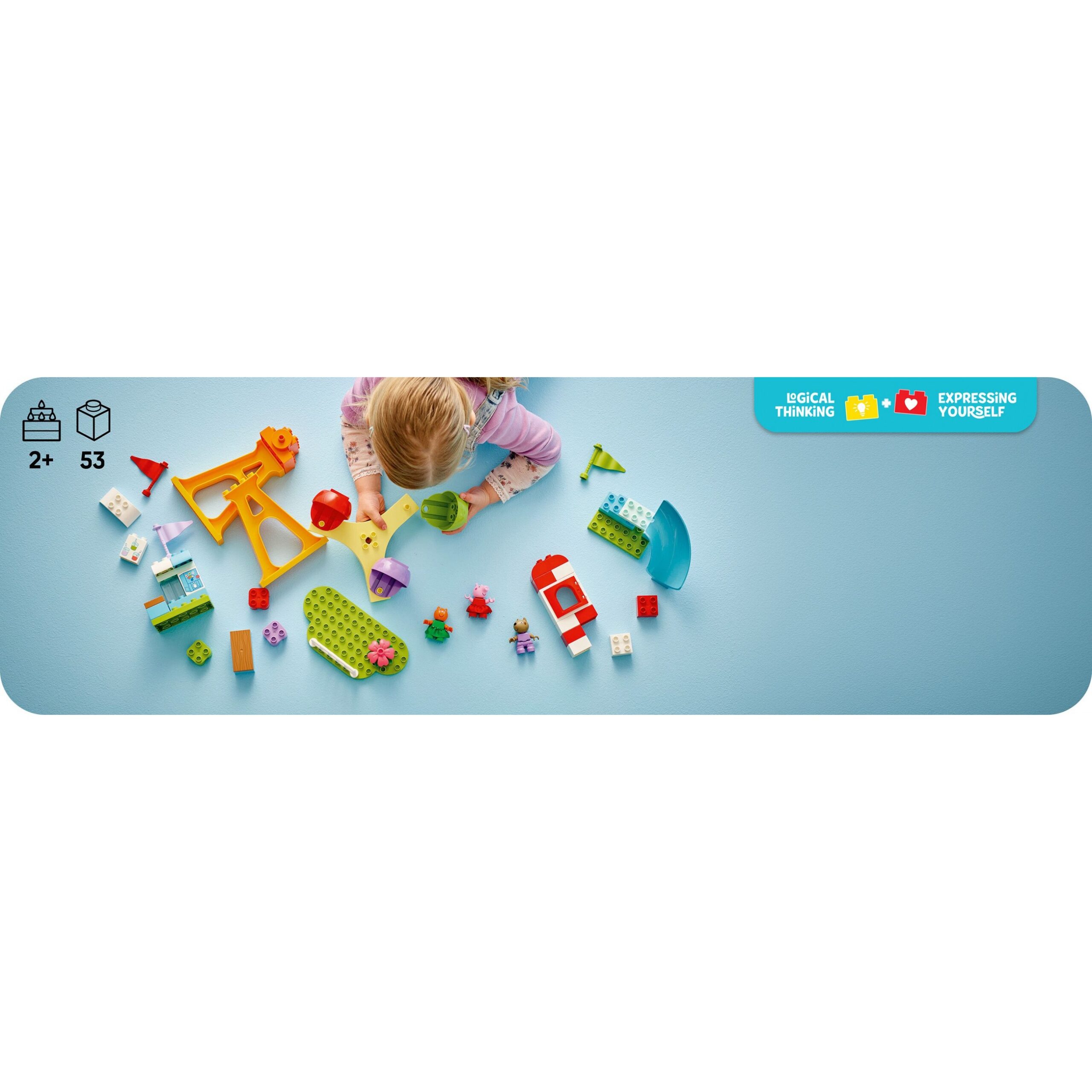LEGO 10453 DUPLO Peppa Pig Funfair - Figura 5