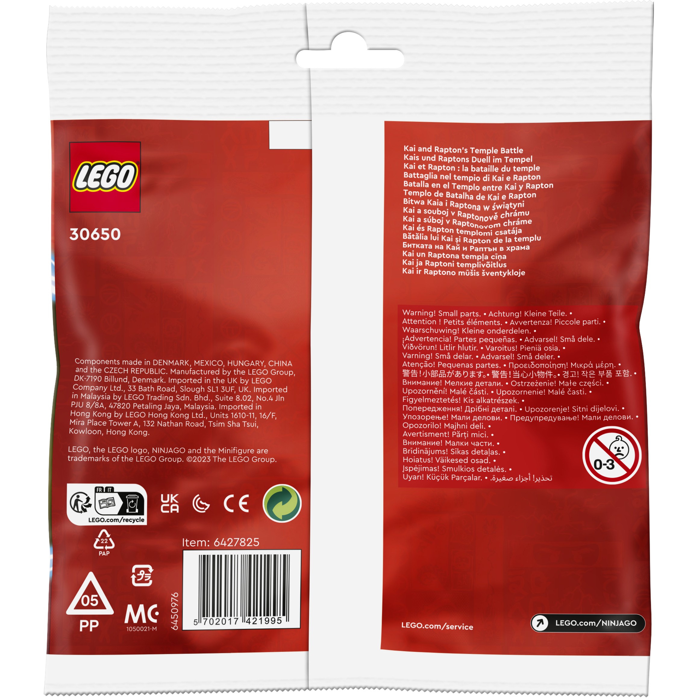 LEGO set 30650 is Kai and Rapton's Temple Battle - Figura 3
