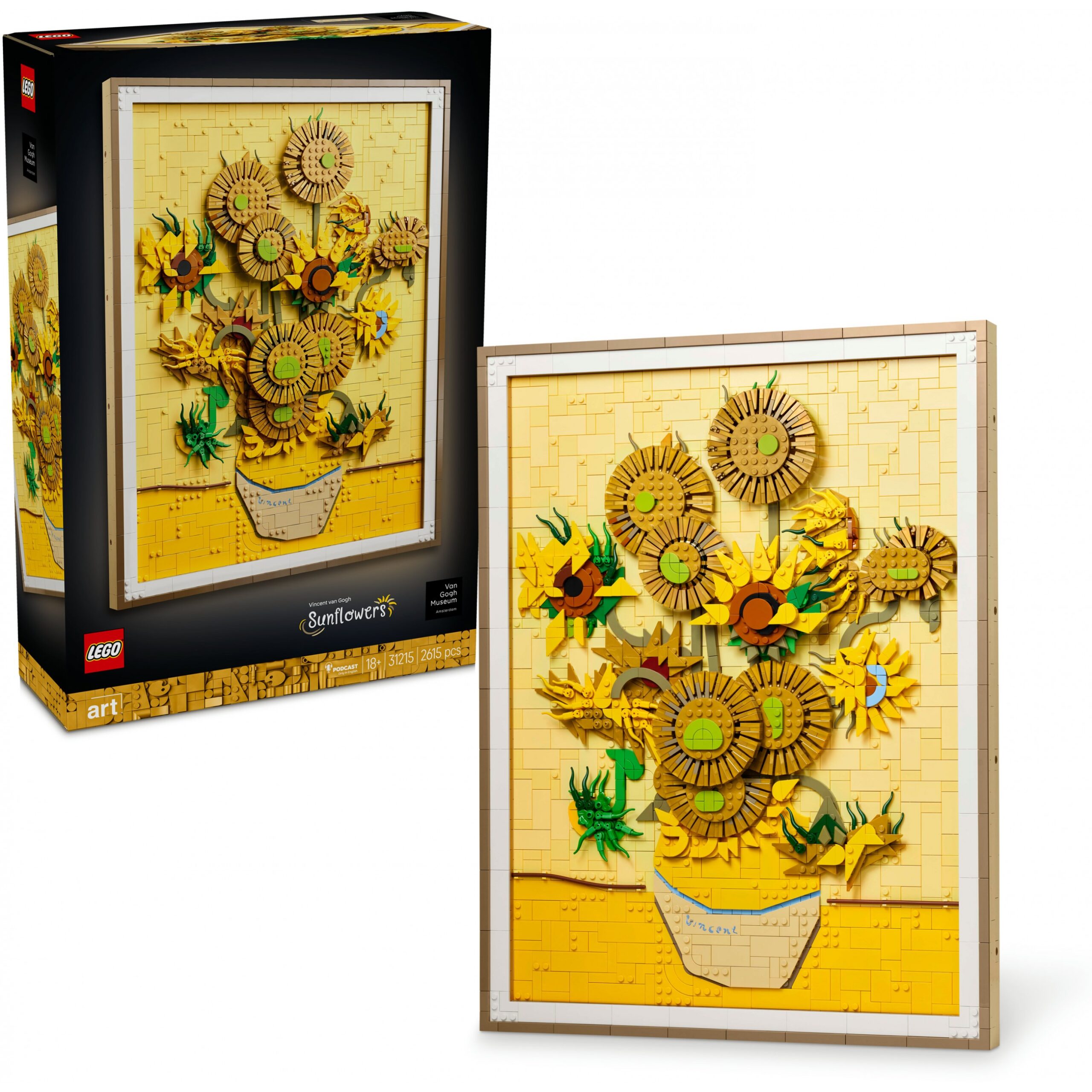 LEGO Art Vincent van Gogh – Sunflowers - Figura 3