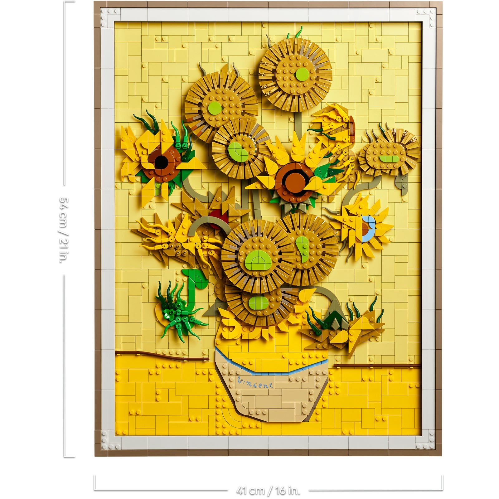 LEGO Art Vincent van Gogh – Sunflowers - Figura 5
