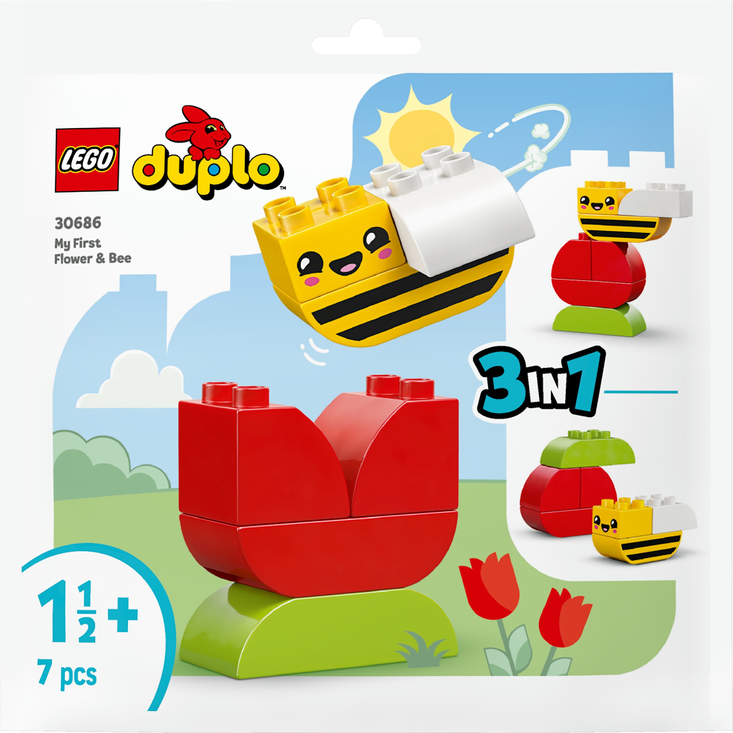 LEGO set 30686 is My First Flower & Bee