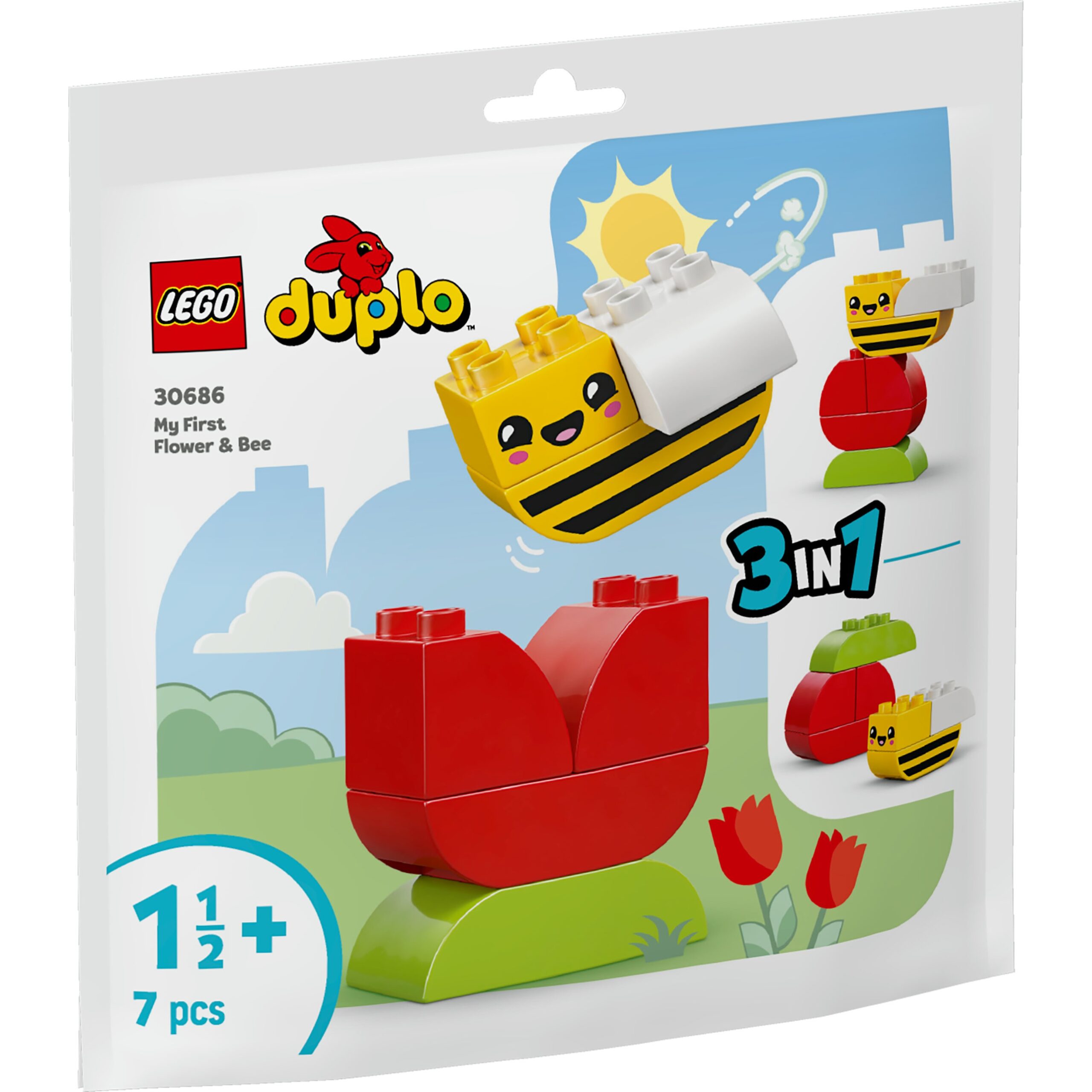 LEGO set 30686 is My First Flower & Bee - Figura 4