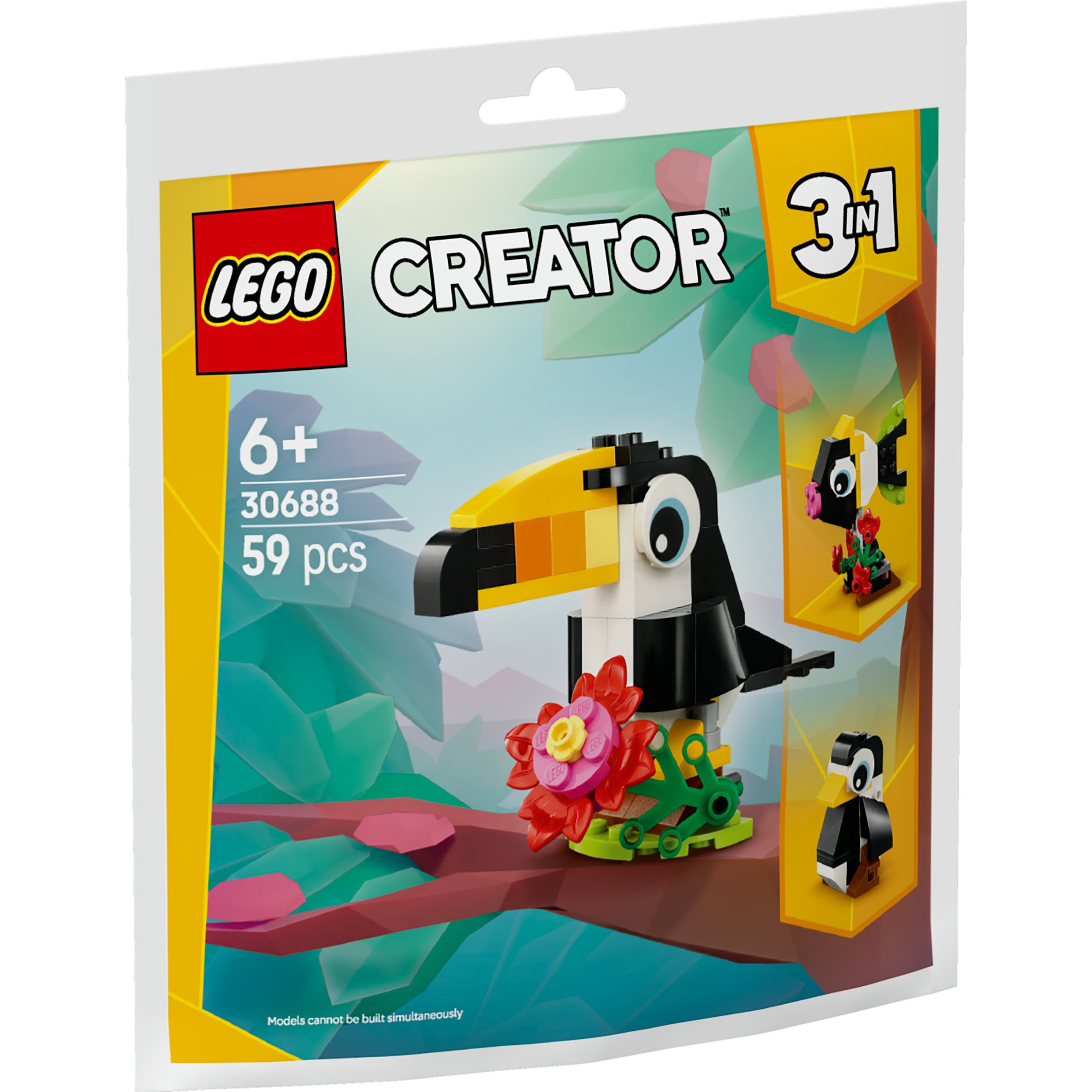 LEGO set 30688 Creator 3-in-1 Tropical Toucan - Figura 4