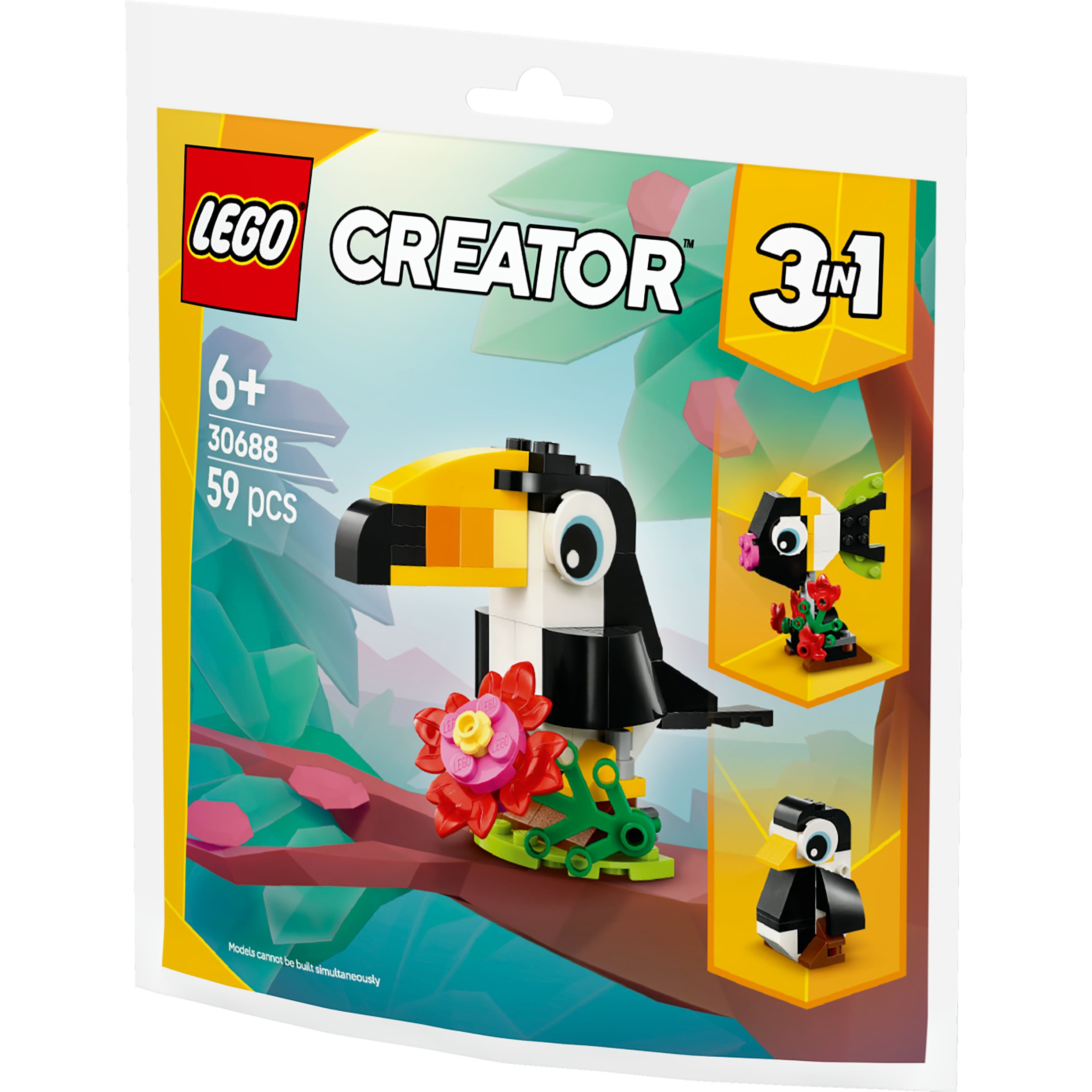LEGO set 30688 Creator 3-in-1 Tropical Toucan - Figura 5