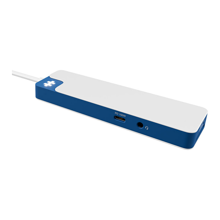 HUB Targus HyperDrive Flex / 8-Port USB-C - Bardhë / Blu - Figura 4