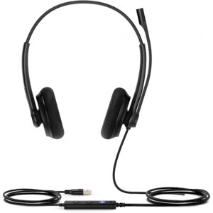 Kufje me Kabllo Yealink / UH34 Lite / Dual Teams / USB‑C/A - Zezë