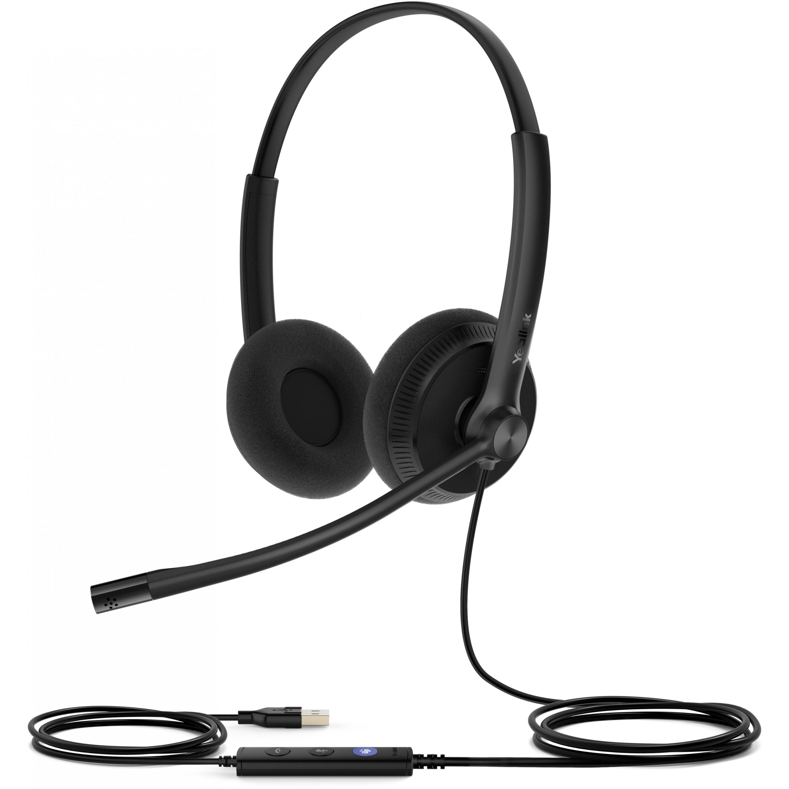 Kufje me Kabllo Yealink / UH34 Lite / Dual Teams / USB‑C/A - Zezë - Figura 2