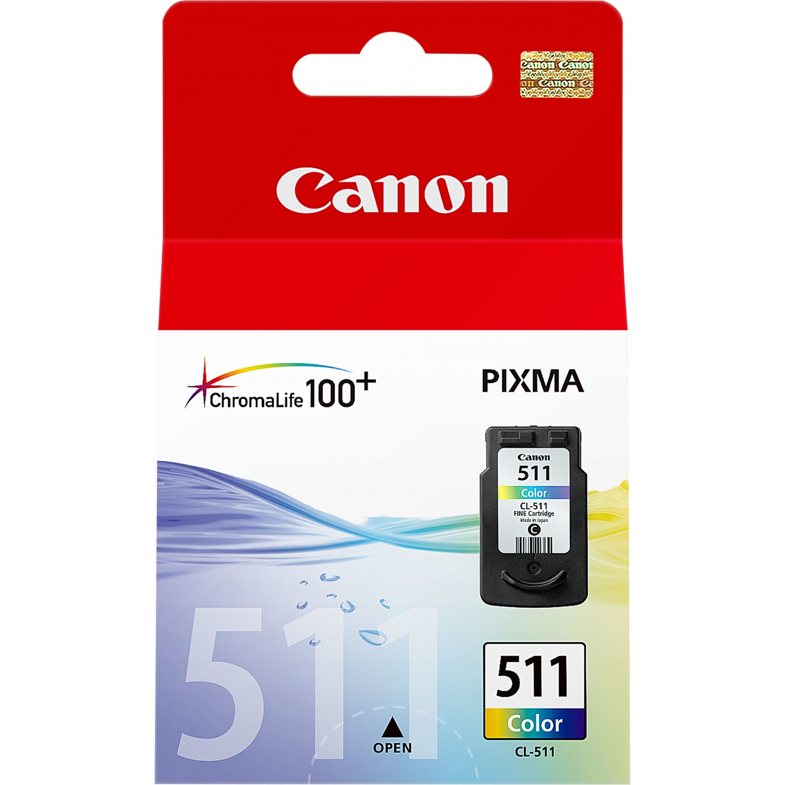 INK Canon Original Cartridge CL-511 2972B001/ up to 244 Pages (ISO/IEC 24711) – Shumëngjyrëshe