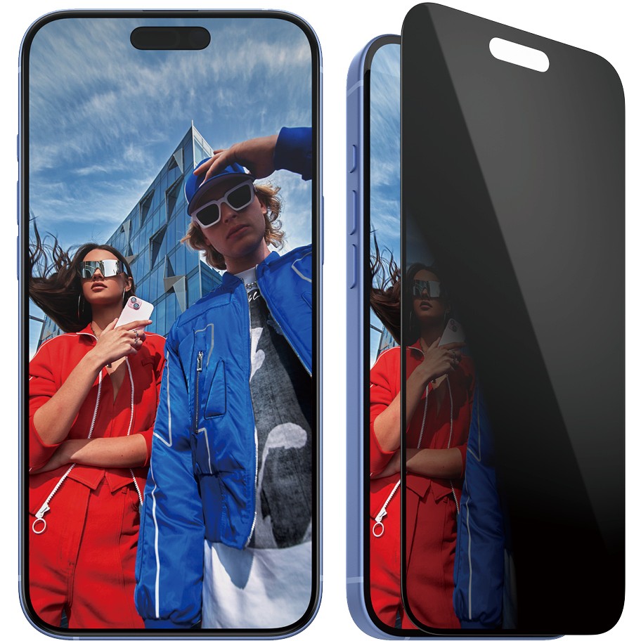 Aksesorë për telefon PanzerGlass / Privacy Screen Protector / iPhone 16 Plus - 15 Plus / UWF