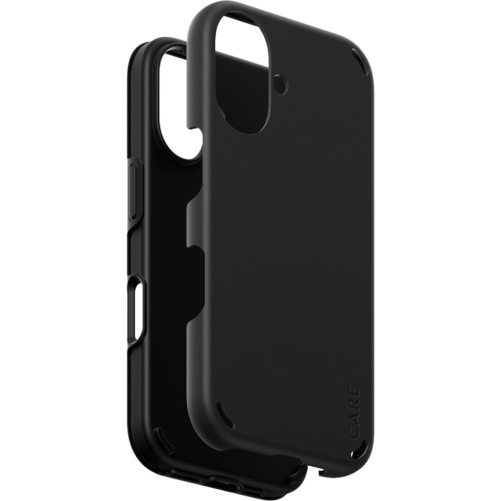 Aksesorë për telefon CARE Feature / Double Defence / iPhone 16 - Zezë