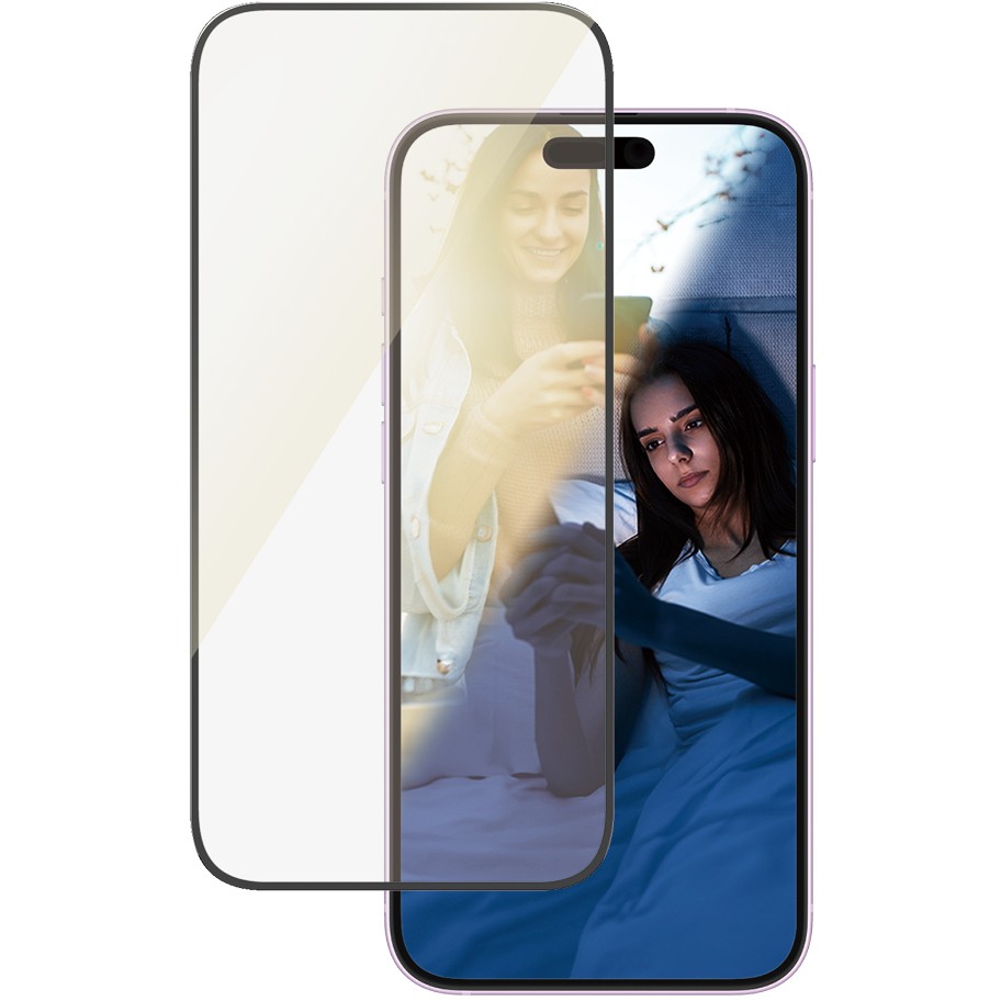 Aksesorë për telefon PanzerGlass / EyeCare Screen Protector / iPhone 16 / 15 Plus / UWF